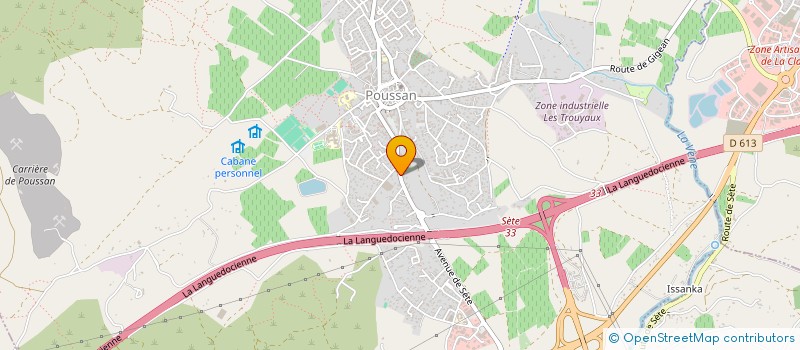 localisation de l'entreprise DS LEMMI  POUSSAN