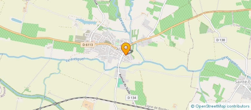localisation de l'entreprise DS MACONNERIE à SAINTE-EULALIE