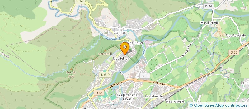 localisation de l'entreprise DS MATERIEL DENTAIRE  PERPIGNAN