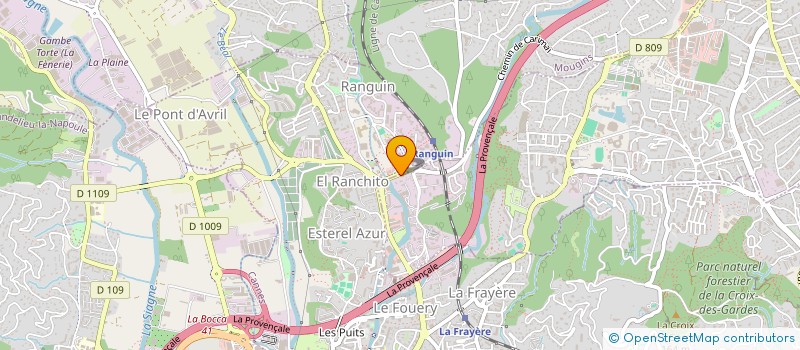 localisation de l'entreprise DS MOTORS à LE CANNET