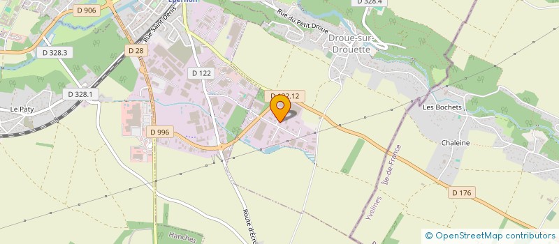 localisation de l'entreprise DS MOTORSPORT  DROUE-SUR-DROUETTE