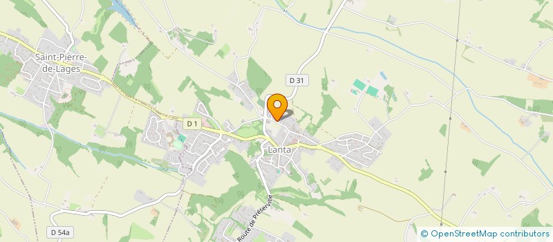 localisation de l'entreprise DS NET  LANTA
