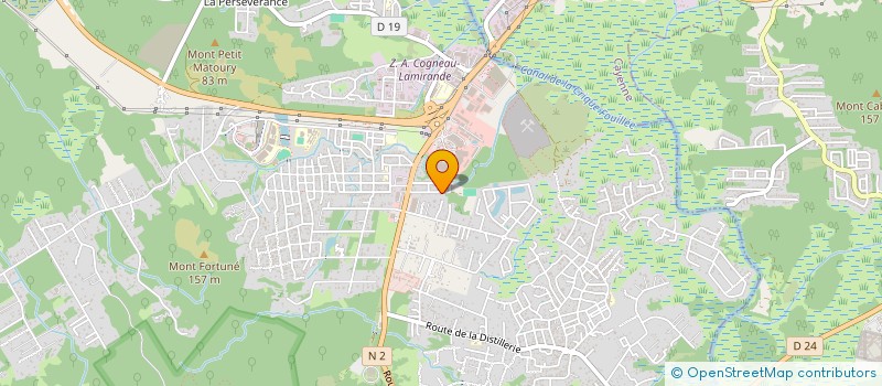 localisation de l'entreprise DS NETTOYAGE à MATOURY
