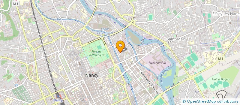 localisation de l'entreprise DS ORTHO  NANCY