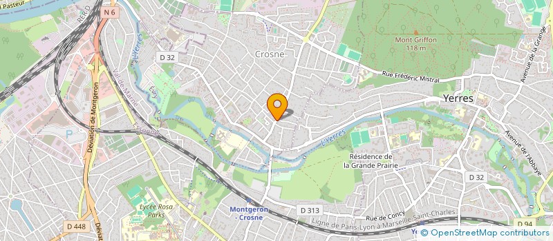 localisation de l'entreprise DS OUVRAGES à CROSNE