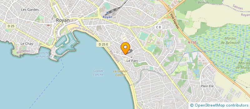 localisation de l'entreprise DS PHENIX  ROYAN