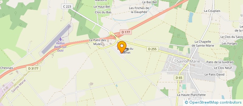 localisation de l'entreprise DS PIERRES  SAINTE-MARIE