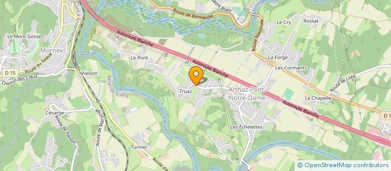 localisation de l'entreprise DS POLE  ARTHAZ-PONT-NOTRE-DAME