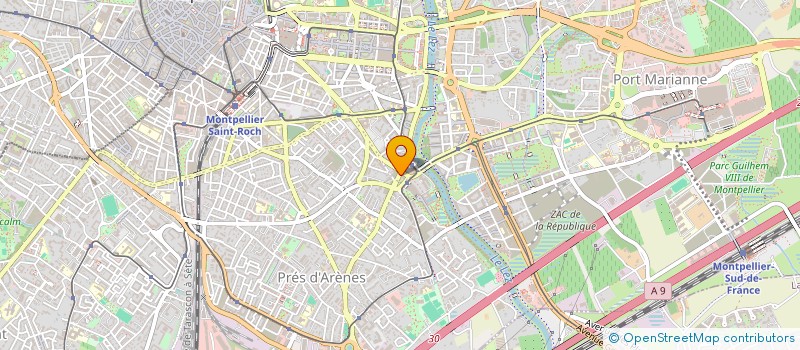 localisation de l'entreprise DS PORTAILLER à MONTPELLIER