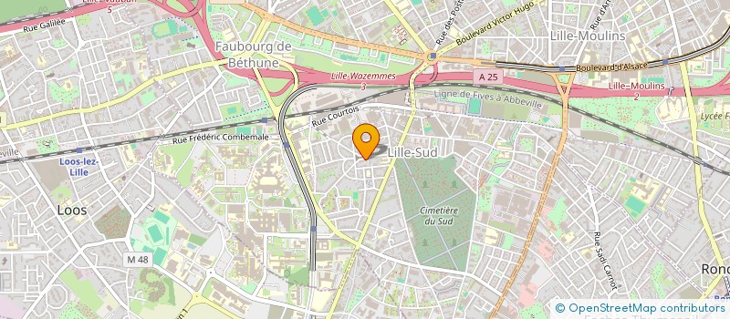 localisation de l'entreprise DS PRESTIGE AUTO à LILLE