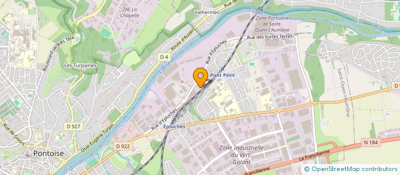 localisation de l'entreprise DS PRESTIGE CAR  SAINT-OUEN-L'AUMONE