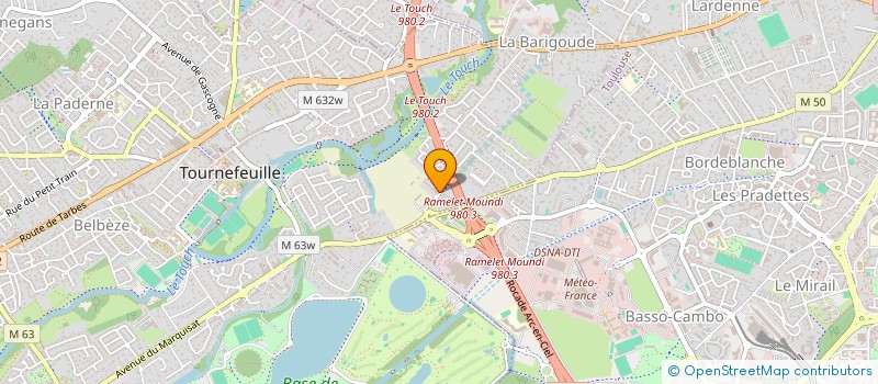 localisation de l'entreprise DS PRESTIGE CONCIERGERIE à TOURNEFEUILLE