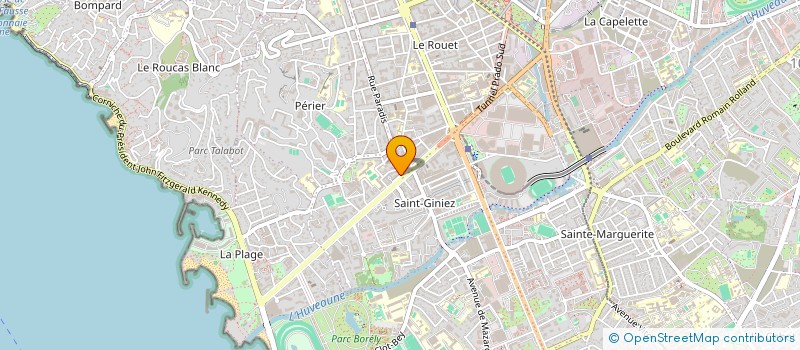 localisation de l'entreprise DS PRO à MARSEILLE
