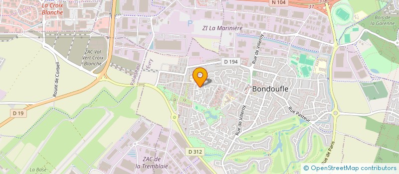 localisation de l'entreprise DS PROTECT SECURITE PRIVEE à ALFORTVILLE