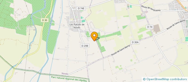 localisation de l'entreprise DS RECYCLAGE à NOVES