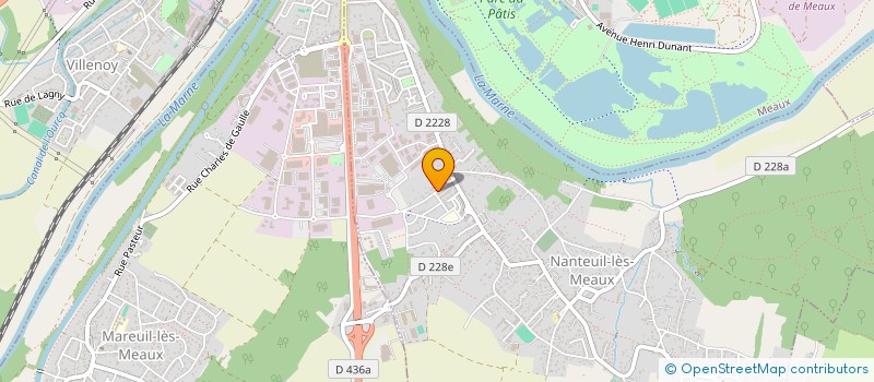 localisation de l'entreprise DS RENOV à NANTEUIL-LES-MEAUX
