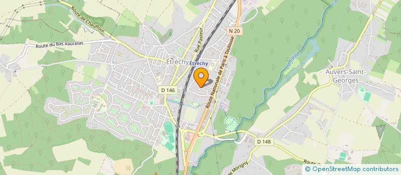 localisation de l'entreprise DS RENOV TRAVAUX à ETRECHY