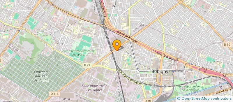 localisation de l'entreprise DS RENOVA  BOBIGNY