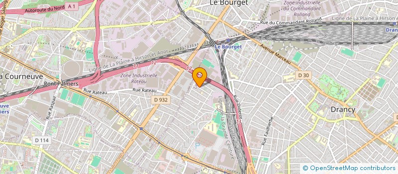 localisation de l'entreprise DS RENOVATION à DRANCY
