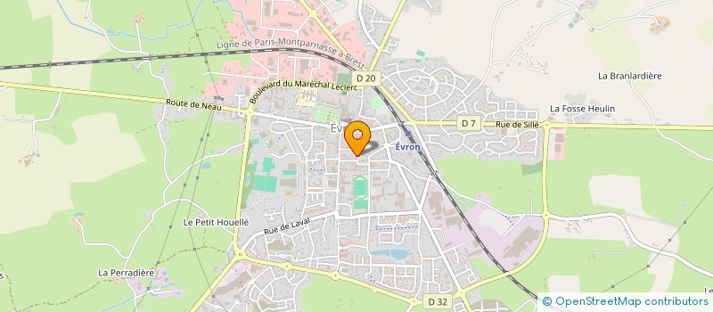 localisation de l'entreprise DS RENOVATION  EVRON