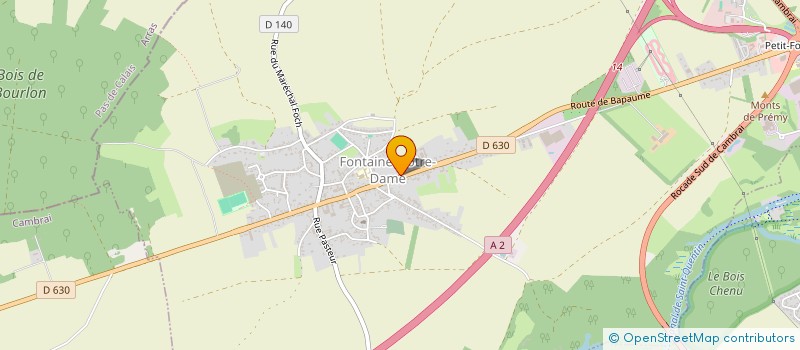 localisation de l'entreprise DS RENOVATION à FONTAINE-NOTRE-DAME