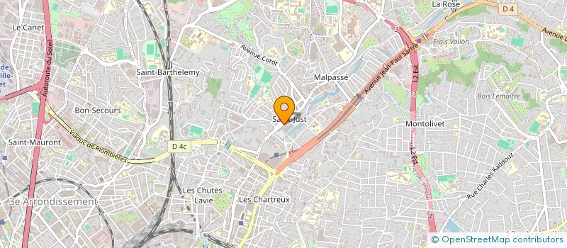 localisation de l'entreprise DS SAGALI à MARSEILLE