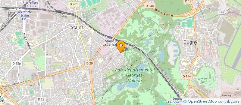 localisation de l'entreprise DS-SHIPPING FRANCE  LE THILLAY