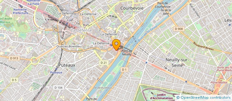 localisation de l'entreprise DS SMITH PACKAGING FRANCE à PUTEAUX