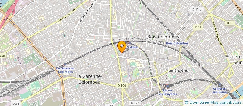 localisation de l'entreprise DS TECHNOLOGIE à LA GARENNE-COLOMBES