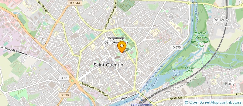 localisation de l'entreprise DS THEMIS RECOVERY à SAINT-QUENTIN