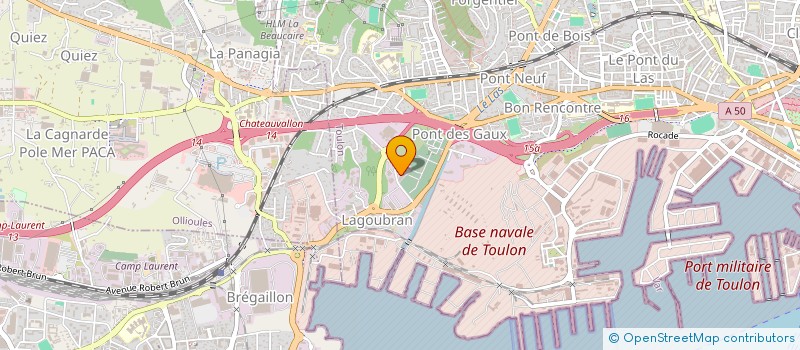 localisation de l'entreprise DS TOMBOUCTOU  TOULON