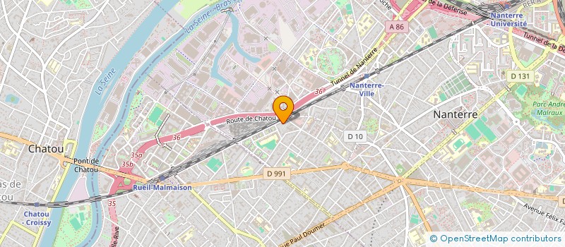 localisation de l'entreprise DS TRANSPORT à SAINT-DENIS