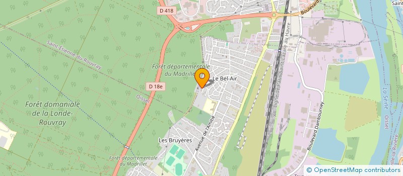 localisation de l'entreprise DS TRANSPORT à OISSEL