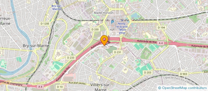 localisation de l'entreprise DS VILLIERS à VILLIERS-SUR-MARNE