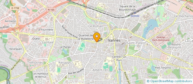 localisation de l'entreprise DS1 à VANNES