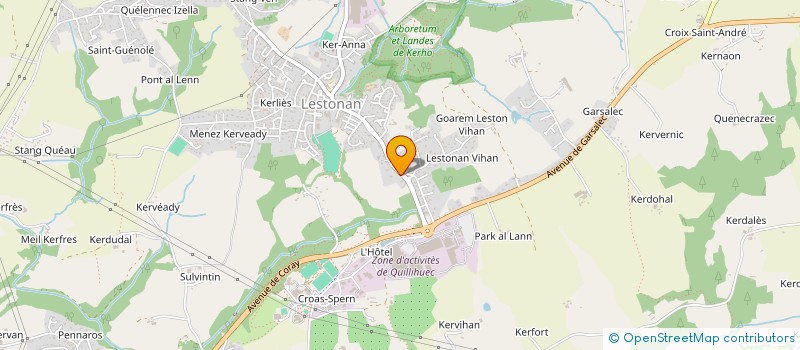 localisation de l'entreprise DS18  ERGUE-GABERIC