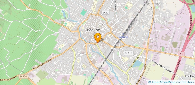 localisation de l'entreprise DS2 à BEAUNE