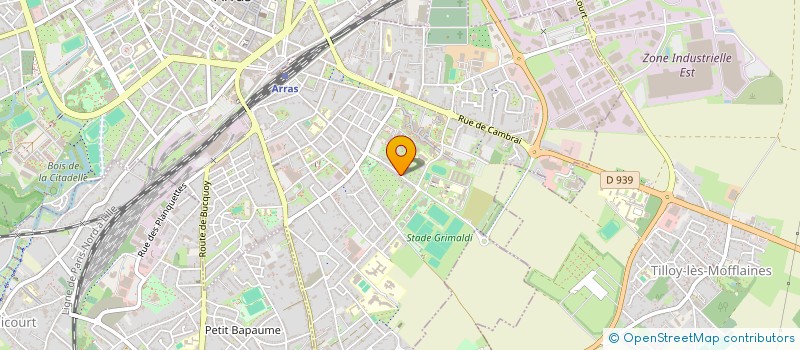 localisation de l'entreprise DS2 à ARRAS