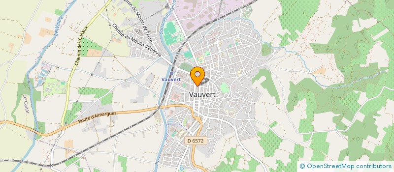 localisation de l'entreprise DS2M  VAUVERT