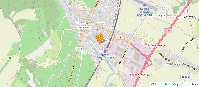 localisation de l'entreprise DS3 à NUITS-SAINT-GEORGES