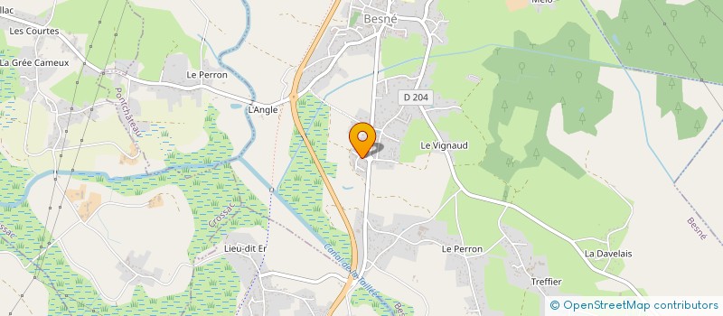 localisation de l'entreprise DS44 ELECTRICITE à BESNE