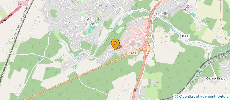 localisation de l'entreprise DS86  FONTAINE-LE-COMTE