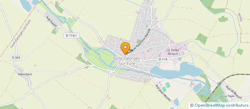 localisation de l'entreprise DSA à SAINT-GEORGES-SUR-EURE
