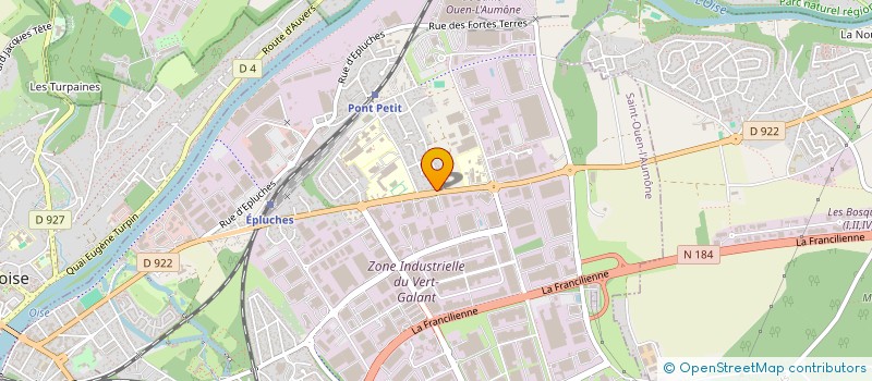 localisation de l'entreprise DSA  SAINT-OUEN-L'AUMONE