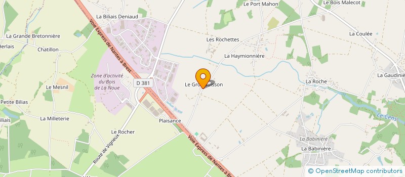 localisation de l'entreprise DSA à VIGNEUX-DE-BRETAGNE