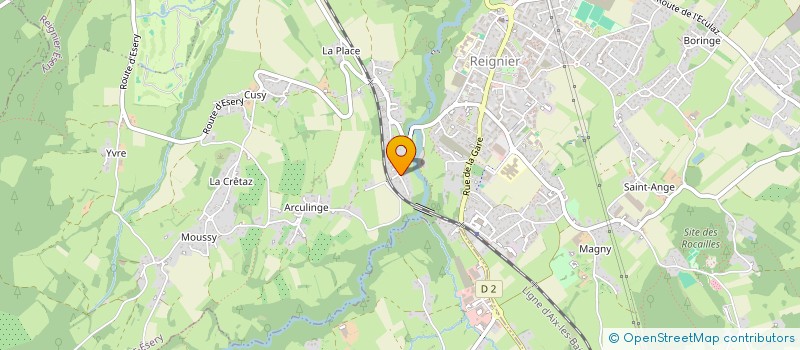 localisation de l'entreprise DSA CLINICALDATA à REIGNIER-ESERY
