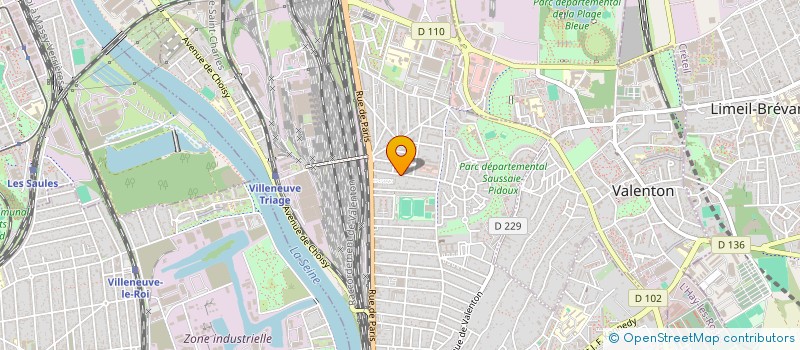 localisation de l'entreprise DSA COMPANY EXPRESS à VILLENEUVE-SAINT-GEORGES