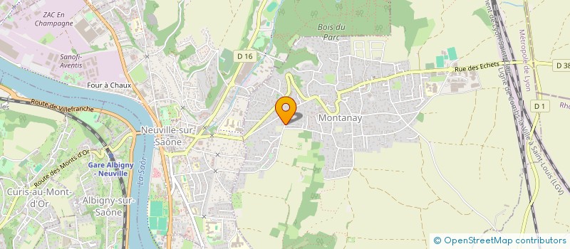 localisation de l'entreprise DSA MEDIATION & ARBITRAGE  MONTANAY