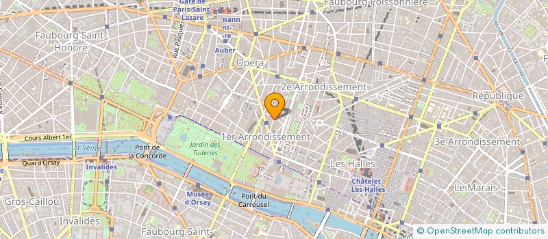 localisation de l'entreprise DSA STOCLET à PARIS