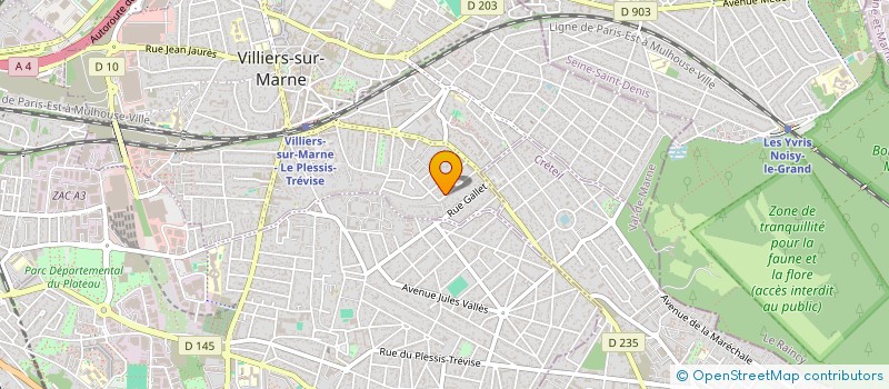 localisation de l'entreprise DSA TRADING  VILLIERS-SUR-MARNE